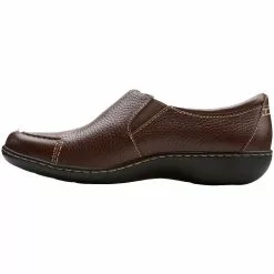 Clarks Shoes Clarks Ashland Lane Q Slip On Casual Shoes - Womens -WOMENS CASUAL SHOES Sales Store CX 26063064 BRN3