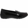 Clarks Shoes Clarks Cora Daisy Slip On Casual Shoes - Womens -WOMENS CASUAL SHOES Sales Store CX 26154957 BLK2