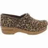 Dansko Shoes Dansko Professional Leopard Print Casual Shoes - Womens