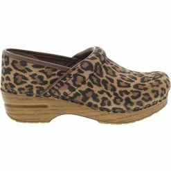 Dansko Shoes Dansko Professional Leopard Print Casual Shoes - Womens