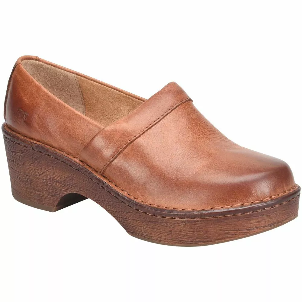 Born Shoes Born Freya Clog Womens Slip On Casual Shoes 4 Born Shoes Born Freya Clog Womens Slip On Casual Shoes - Image 2