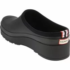 Hunter Original Play Clog Slip On Casual Shoes - Womens -WOMENS CASUAL SHOES Sales Store HN 1002RMA BLK3