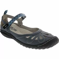 JBU Wildflower Encore Slip On Casual Shoes - Womens -WOMENS CASUAL SHOES Sales Store JB JB18WFE BLU1