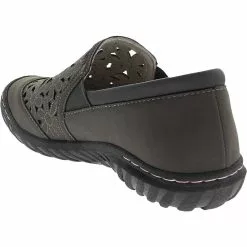 JBU Wildflower Moc Slipon Casual Shoes - Womens -WOMENS CASUAL SHOES Sales Store JB JB19WFM BLK3