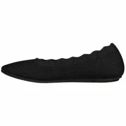 Skechers Shoes Skechers Cleo Love Spell Slip On Casual Shoes - Womens -WOMENS CASUAL SHOES Sales Store SK 158343 BLK3