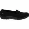 Skechers Shoes Skechers Reggae Fest Enjoy Slip On Casual Shoes - Womens -WOMENS CASUAL SHOES Sales Store SK 49679 BLK2